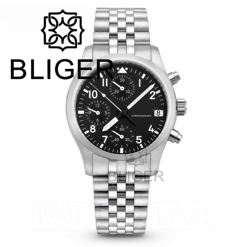 BLIGER Jam Tangan Chronograph  - Analog Quartz Watch ulasan dan harga