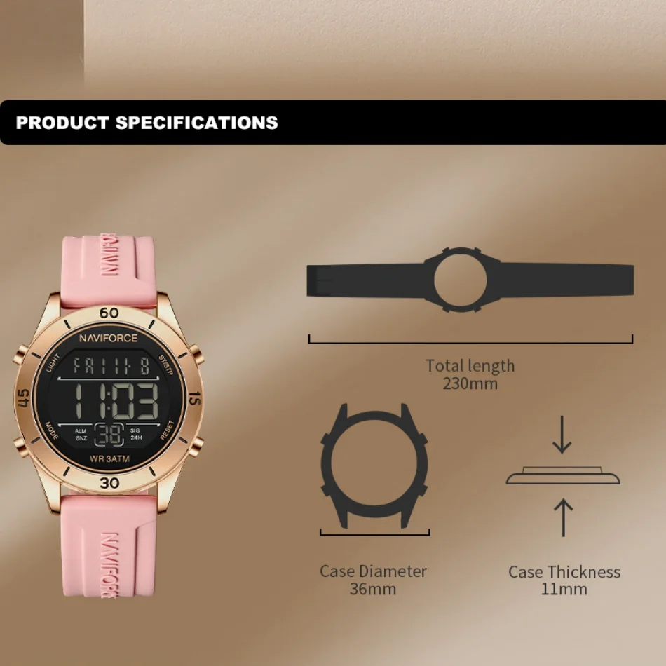 Jam Tangan NAVIFORCE untuk Wan - Chronograph Sport Watch ulasan dan harga