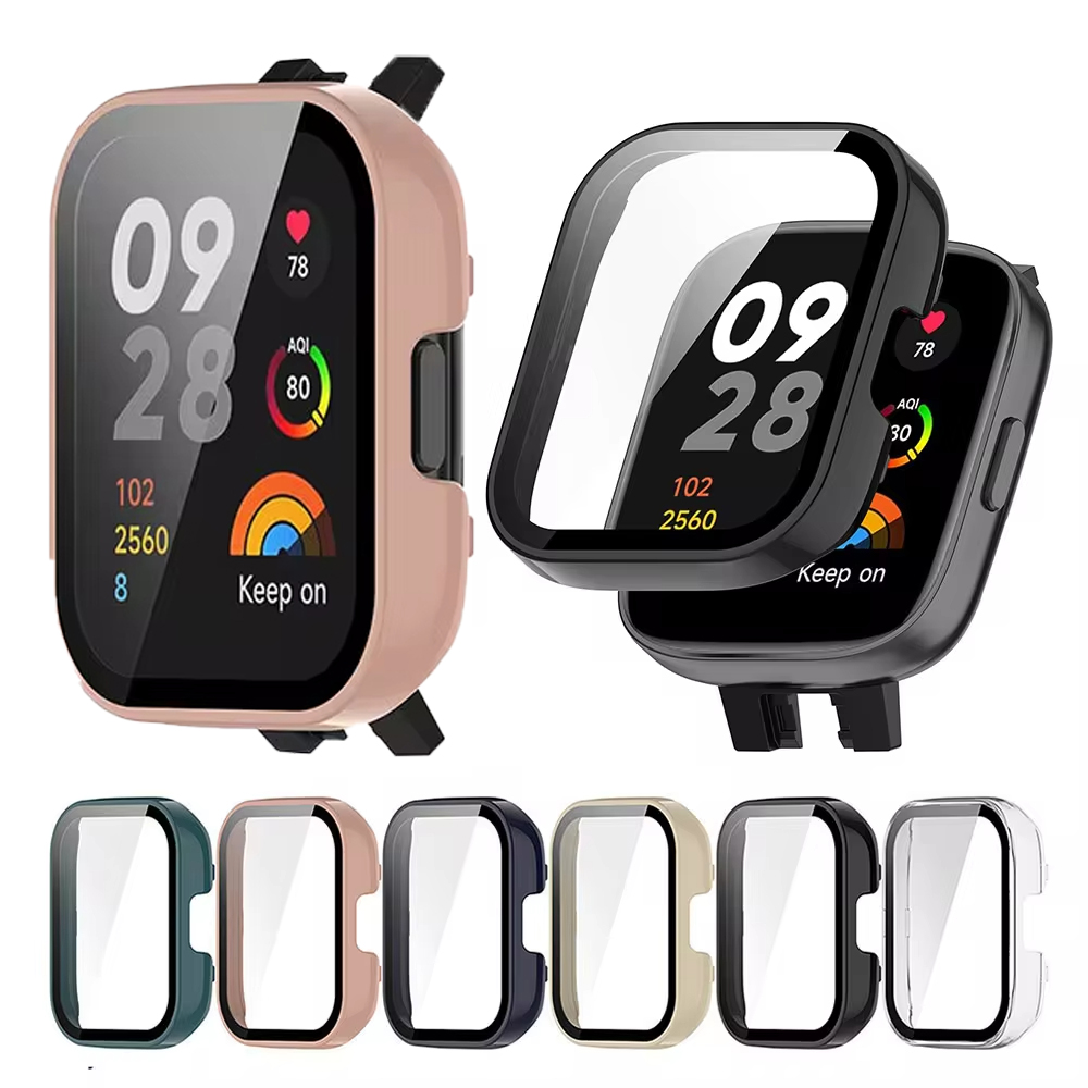 Casing pelindung + kaca Temper - Smartwatch Watches Xiaomi ulasan dan harga