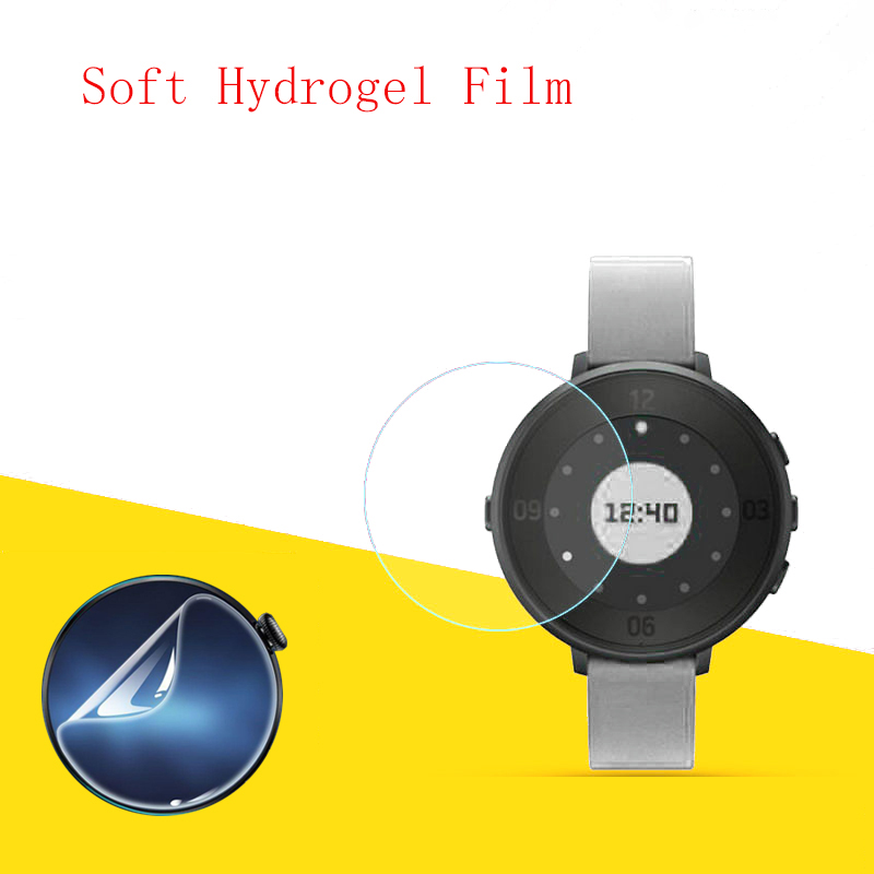 Film hidrogel lembut bening HD - Smartwatch Pebble Watches ulasan dan harga
