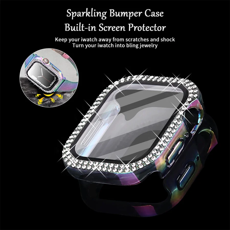 Casing jam tangan Apple, penut - Iwatch Smartwatch Series 7 ulasan dan harga