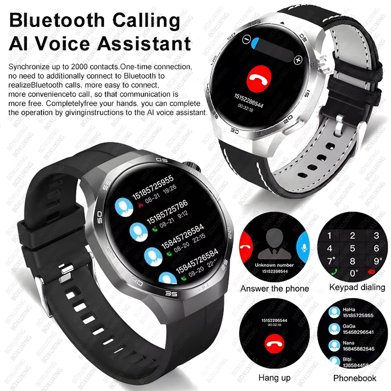 Jam Tangan BOXUXING 5 MAX 2026 - Smartwatch Health Watches For Men ulasan dan harga