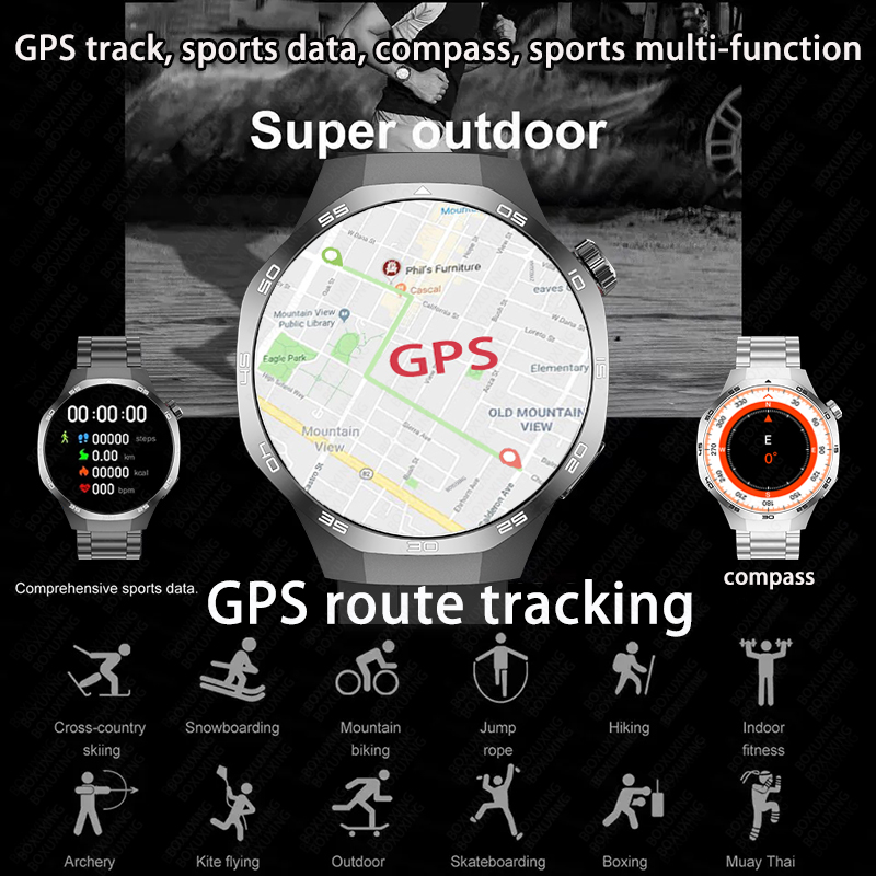 Jam Tangan BOXUXING 5 MAX 2026 - Smartwatch Health Watches For Men ulasan dan harga