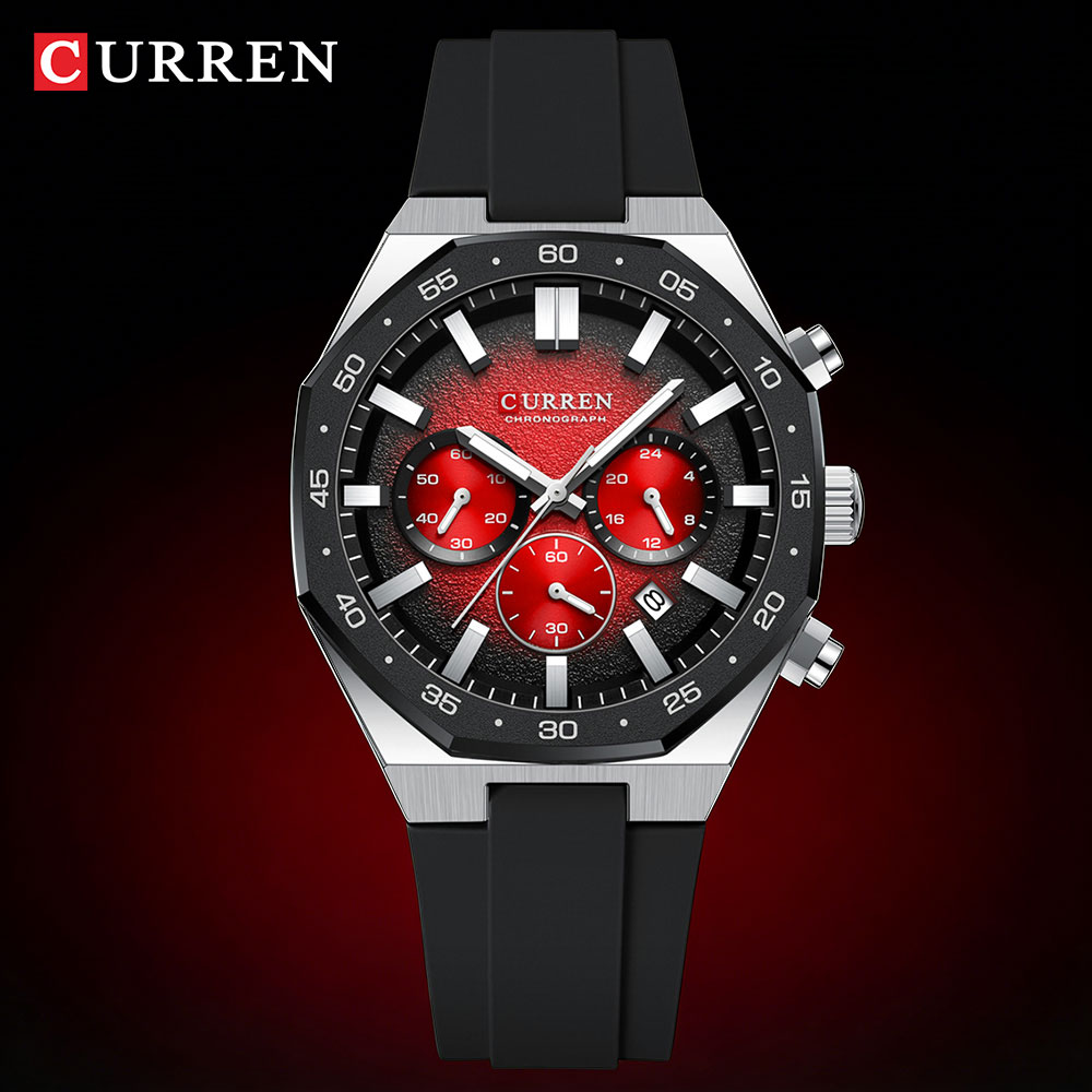 CURREN Jam Tangan Olahraga Pri - Analog Quartz Watch ulasan dan harga