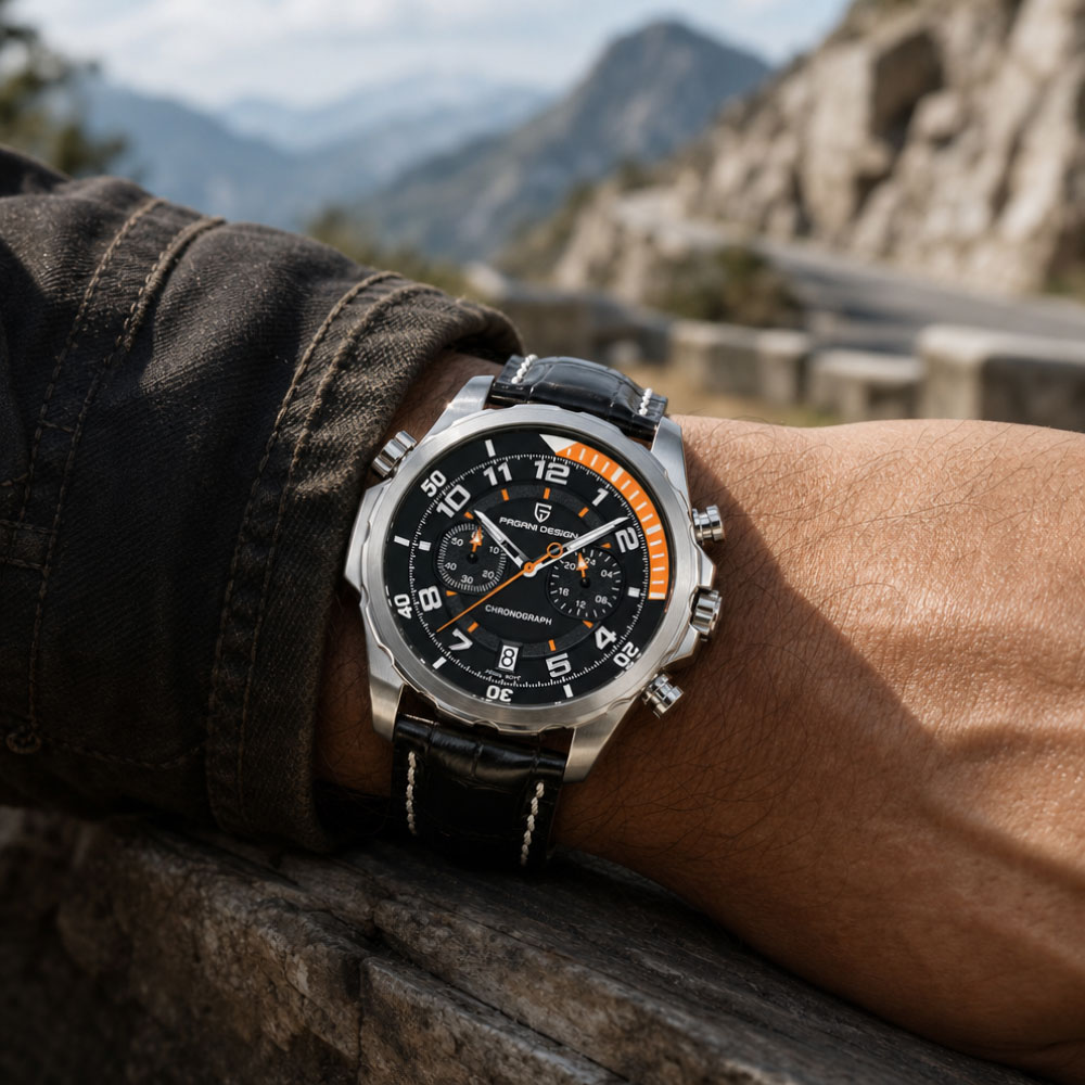 PAGANI DESIGN Jam Tangan Pria  - Chronograph Sport Watch ulasan dan harga