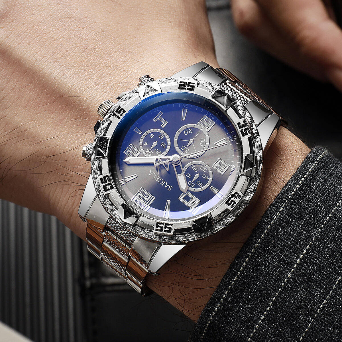 1 Buah Jam Tangan Misteri Keju - Analog Quartz Watch ulasan dan harga