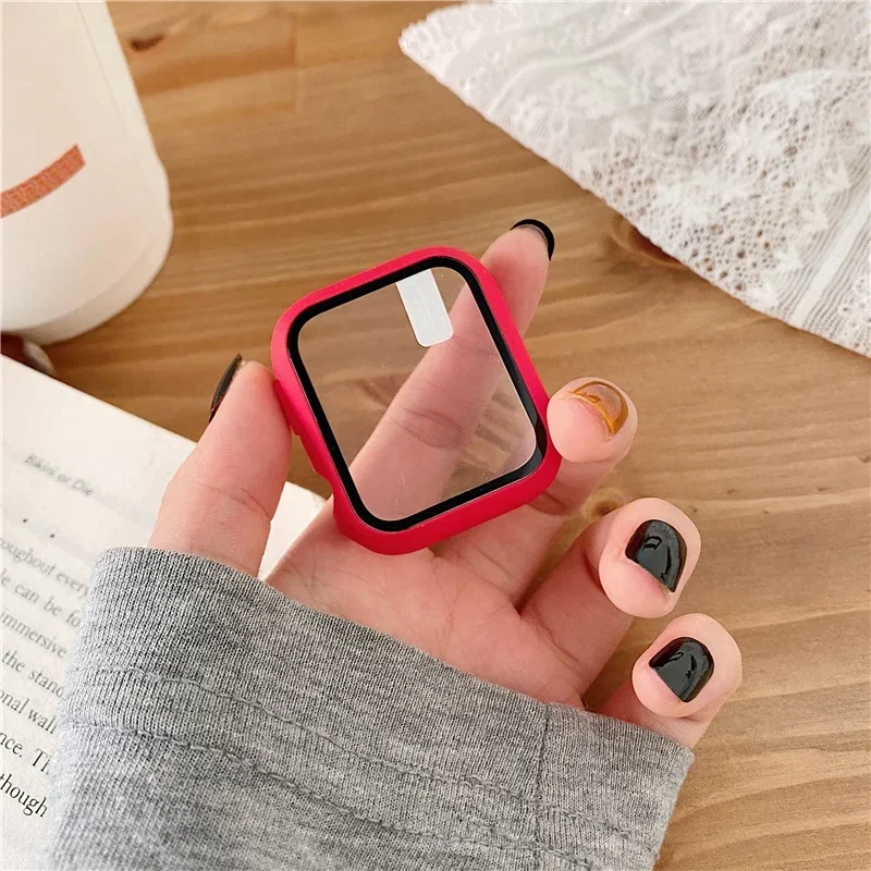 3 Pak Kaca + Penutup untuk Cas - Iwatch Smartwatch Series 7 ulasan dan harga