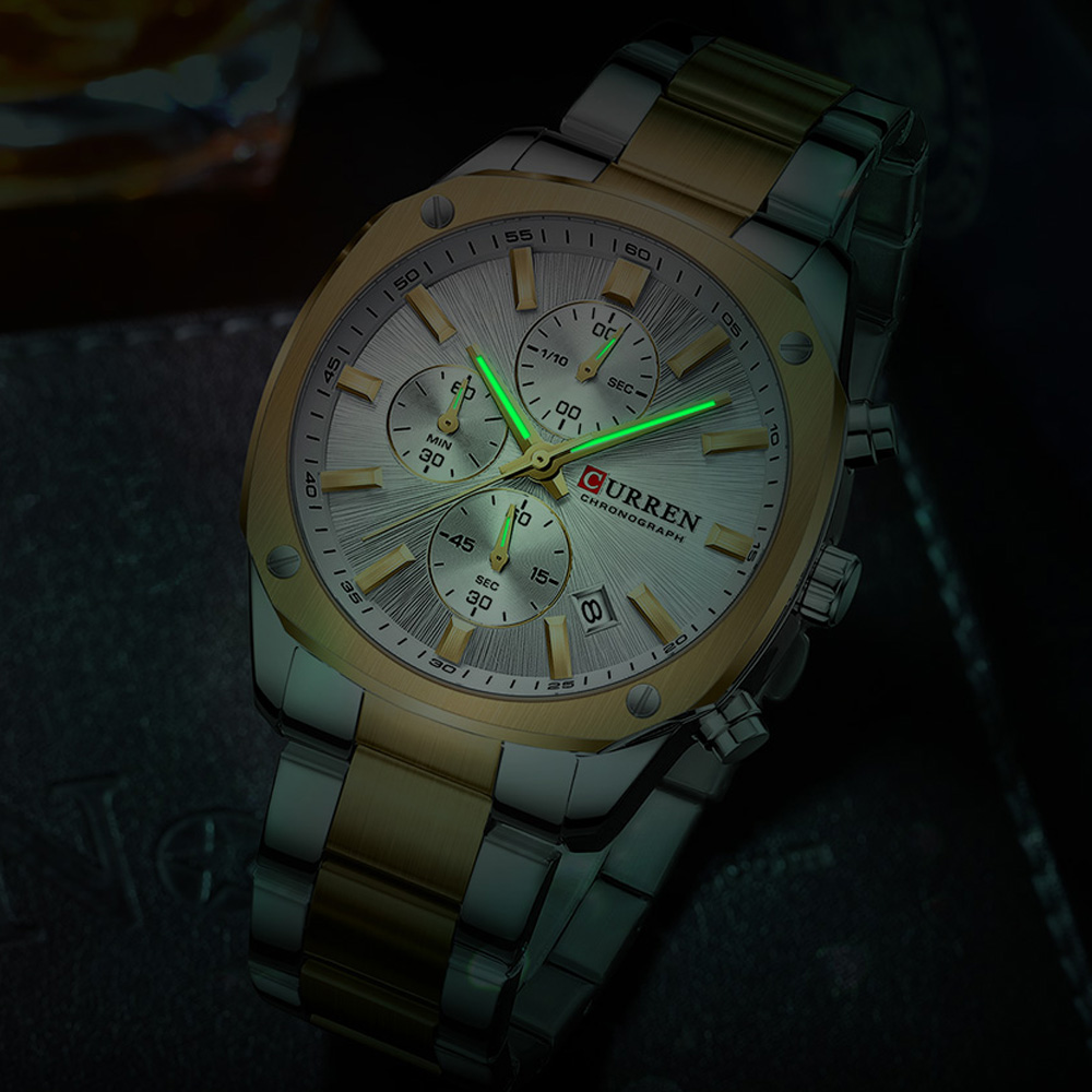 CURREN Jam Tangan Olahraga Pri - Chronograph Sport Watch ulasan dan harga