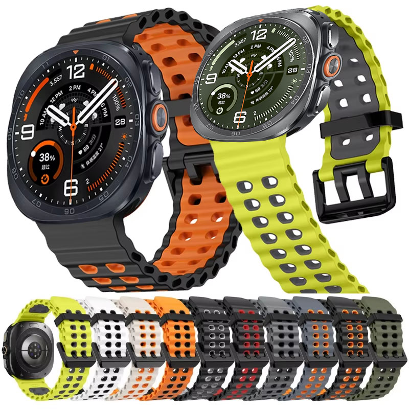 Tali Silikon Dua Warna Untuk S - Tide Watch Surf ulasan dan harga