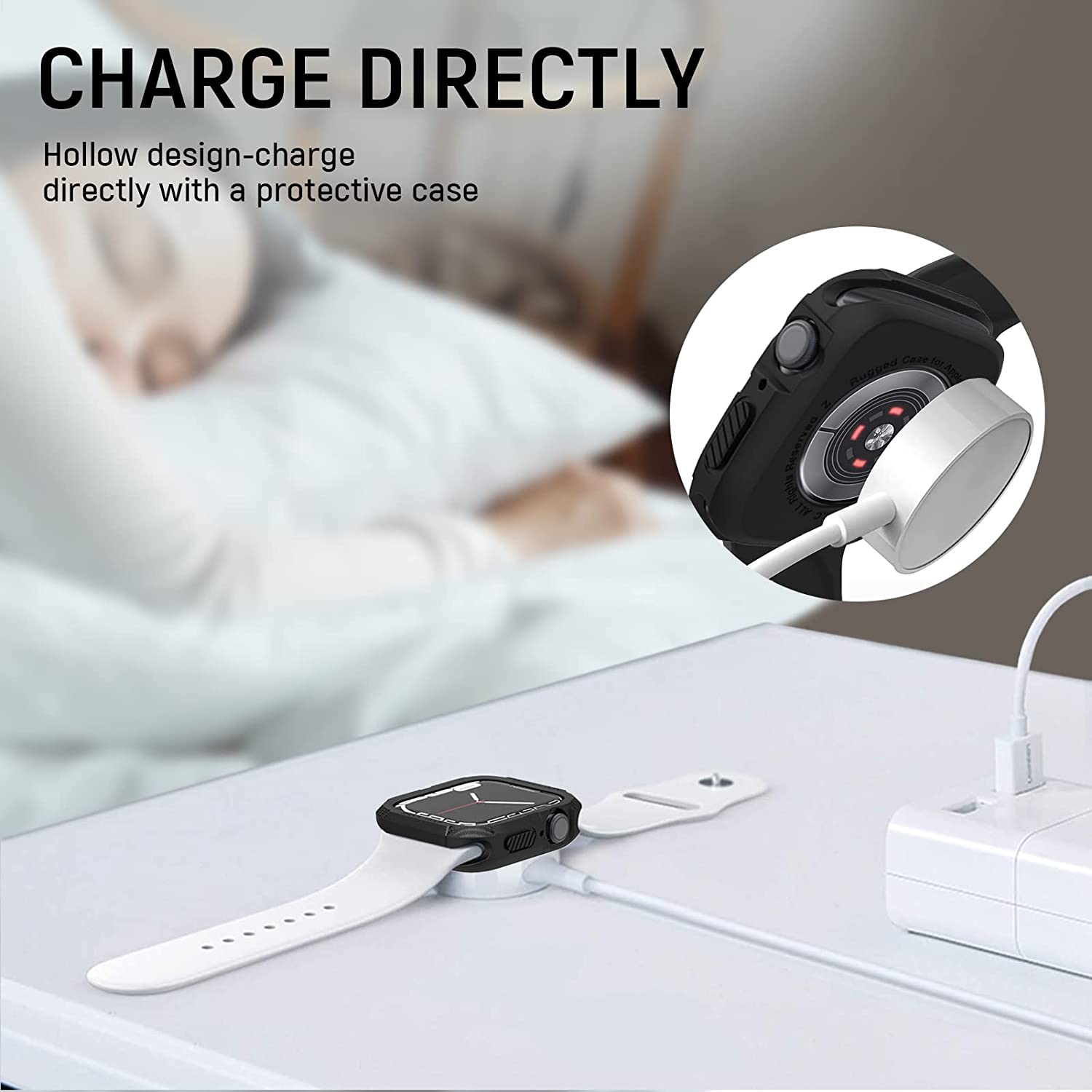 Penutup kasar untuk casing jam - Iwatch Smartwatch Series 7 ulasan dan harga
